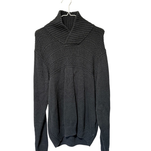 Chaps Mens VTG Thick Chunky Fisherman Knit Sweater Medium Cabin Outdoor Granola - Picture 1 of 13